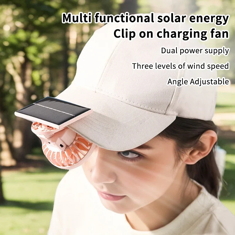 Renewable Energy Fan - Вентилятор на солнечной энергии с USB-зарядкой,