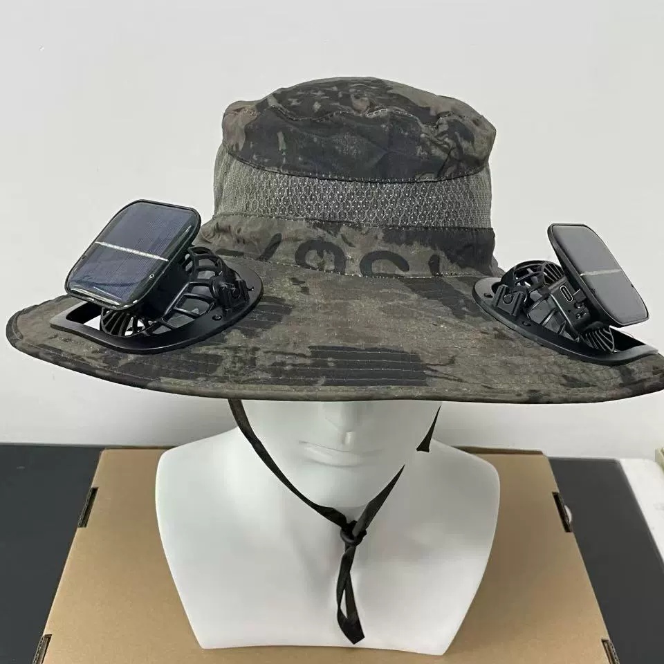 Новая солнечная USB-шляпа с ве – обзор и цена Renewable Energy Fan