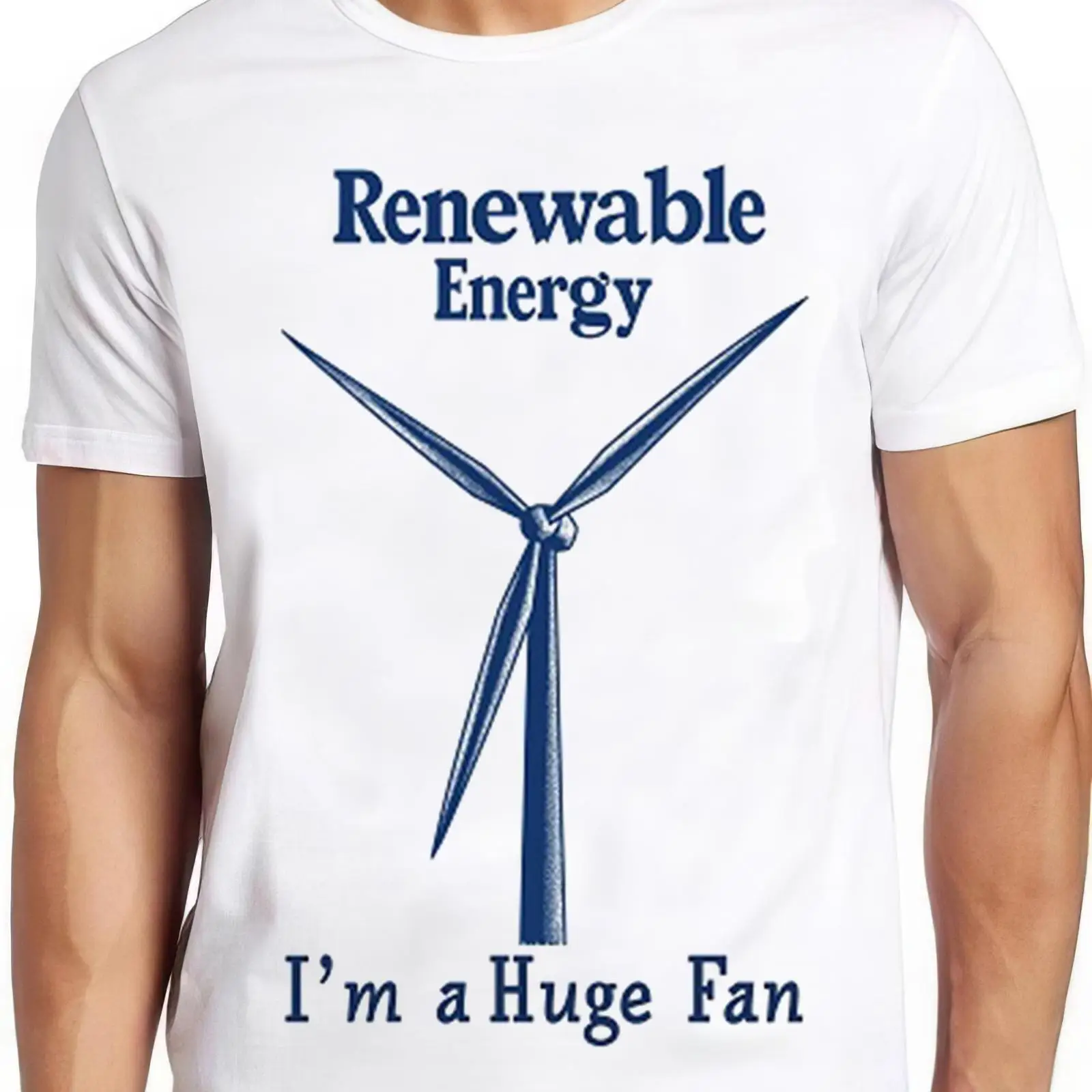 Футболка «Я — большой фанат во – обзор и цена Renewable Energy Fan
